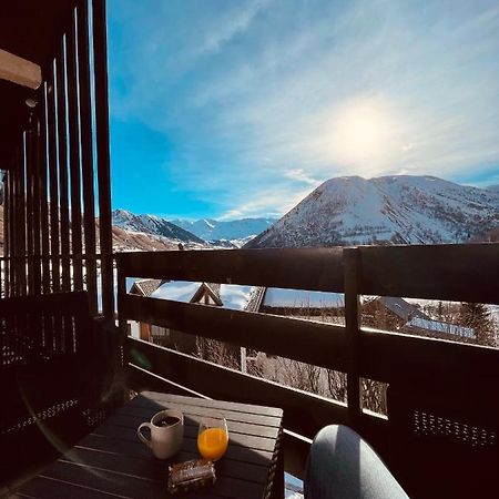 Appartement Plein Sud Cosy 6 Personnes Tres Bien Equipe ,Vue Splendide, Terrasse, Spacieux,Bien Situe, Randonnees,Ski Saint-Sorlin-dʼArves エクステリア 写真