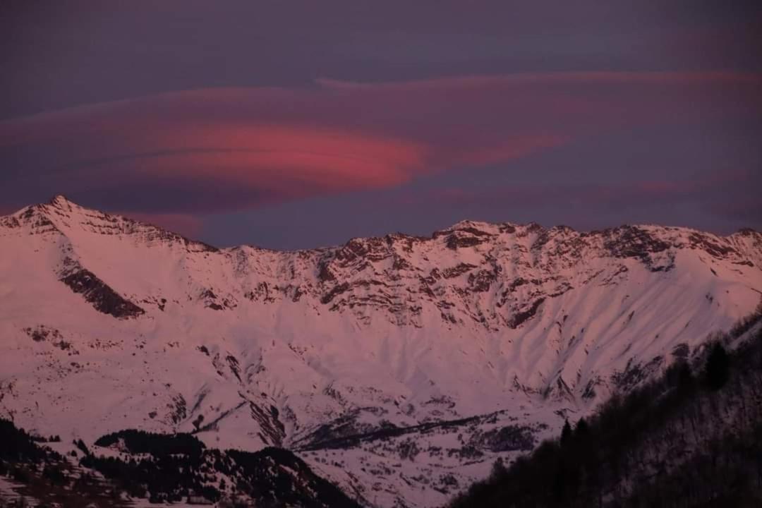 Appartement Plein Sud Cosy 6 Personnes Tres Bien Equipe ,Vue Splendide, Terrasse, Spacieux,Bien Situe, Randonnees,Ski Saint-Sorlin-dʼArves エクステリア 写真